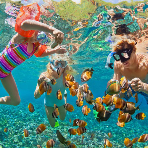 Snorkeling in Coiba Island Panama